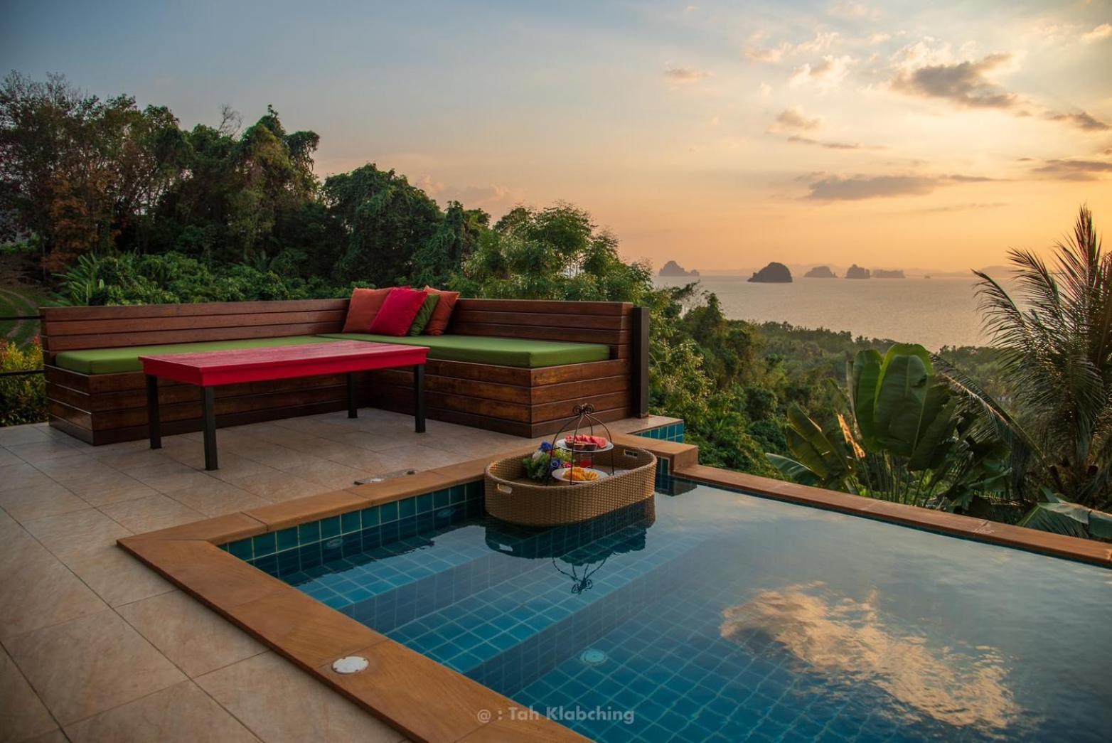 เขาทองพูลวิลล่ากระบี่ Khaotong Pool Villa Krabi Ban Nai Sa Exterior foto